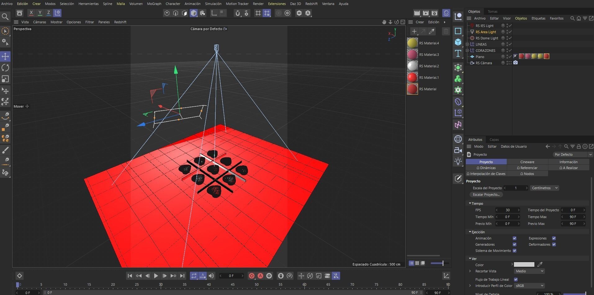 Ajedrez de corazones 3D model_10