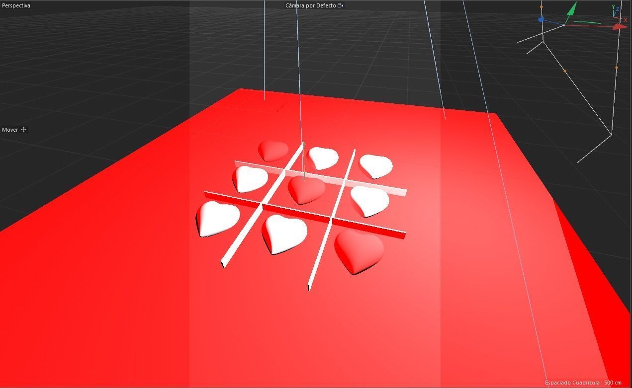 Ajedrez de corazones 3D model_14
