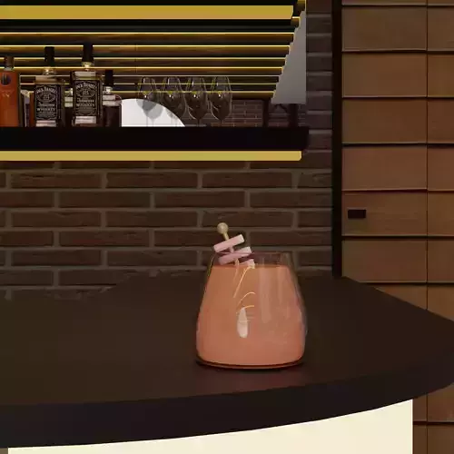 Pink Starburst Cocktail