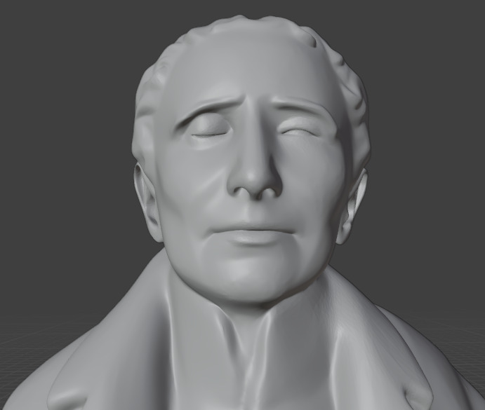 Louis Braille 3D print model_11