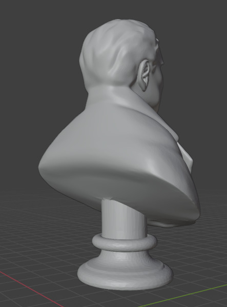 Louis Braille 3D print model_24