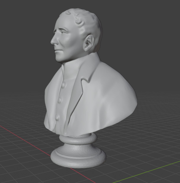 Louis Braille 3D print model_8
