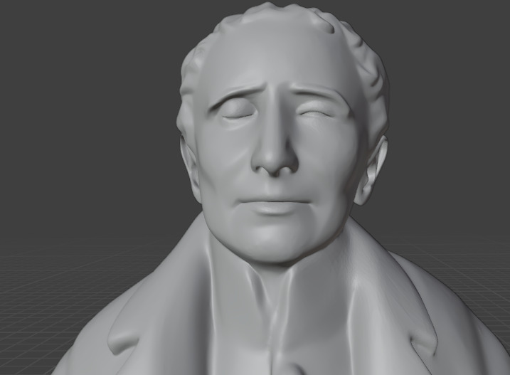 Louis Braille 3D print model_13