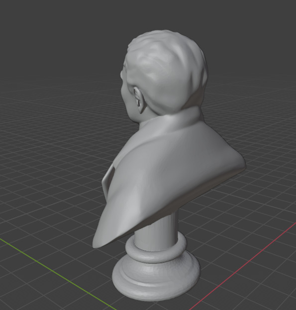 Louis Braille 3D print model_4