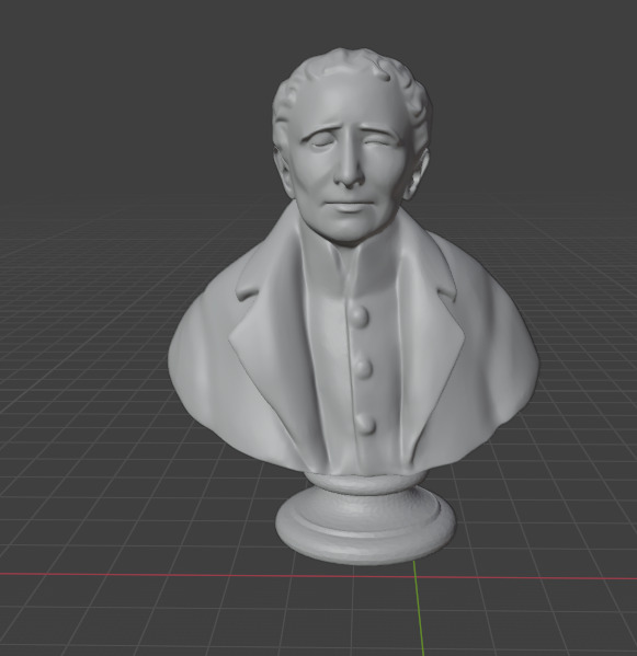 Louis Braille 3D print model_12