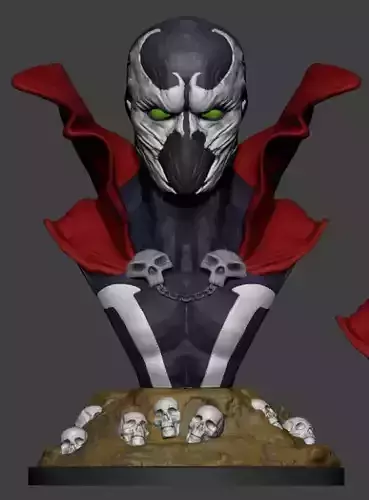 SPAWN FAN ART 3D print model