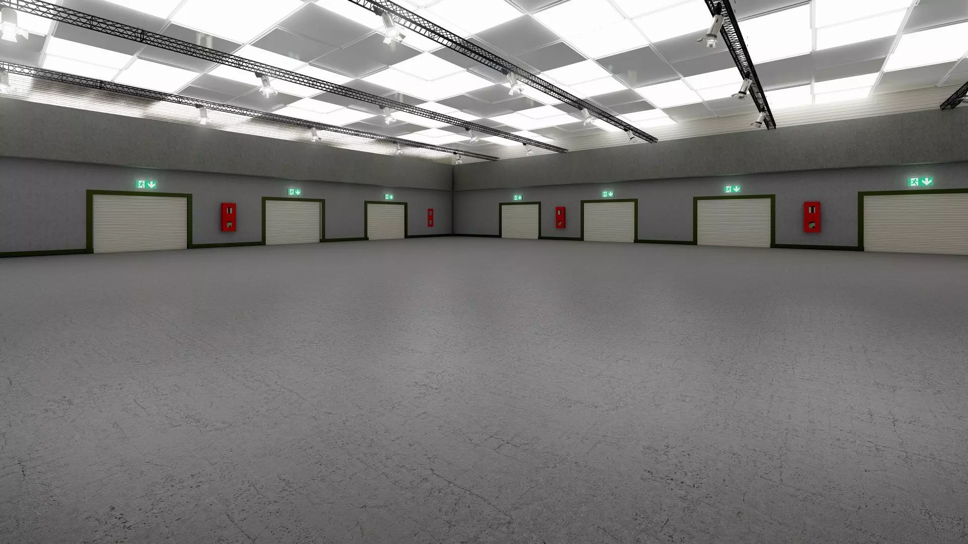 Exhibition Hall  3D model_0