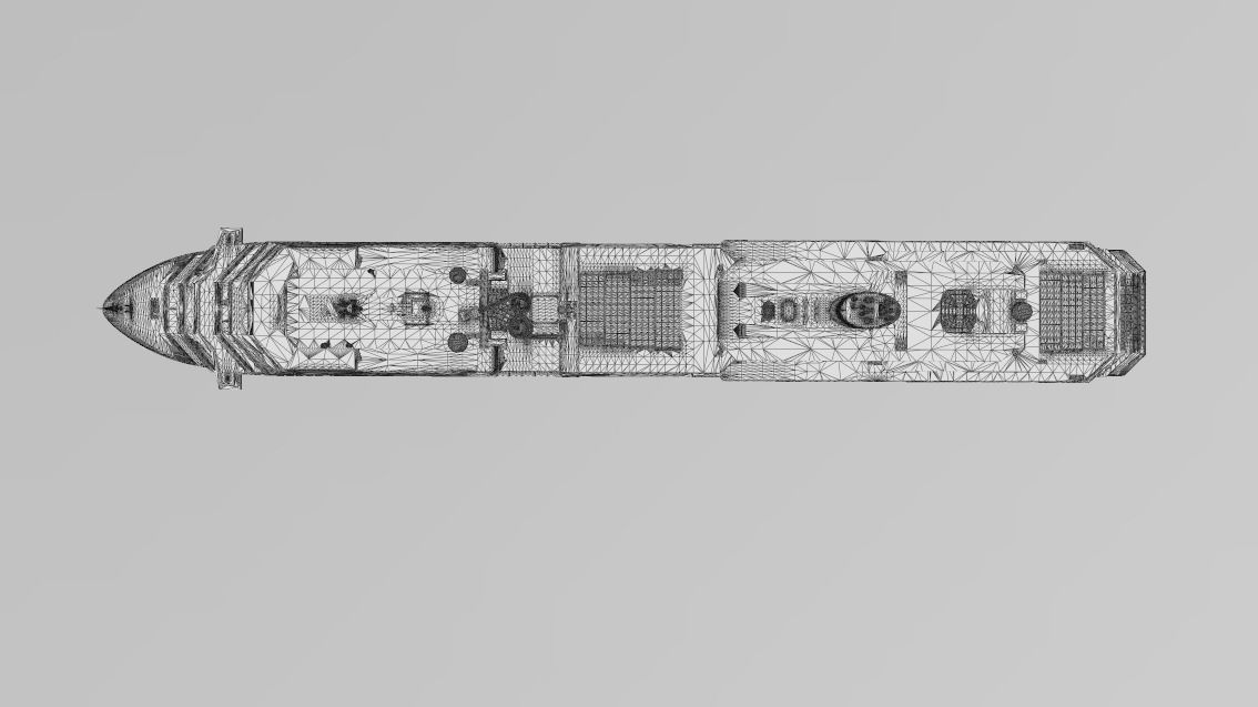 COSTA CONCORDIA cruise ship printable model 3D print model_10