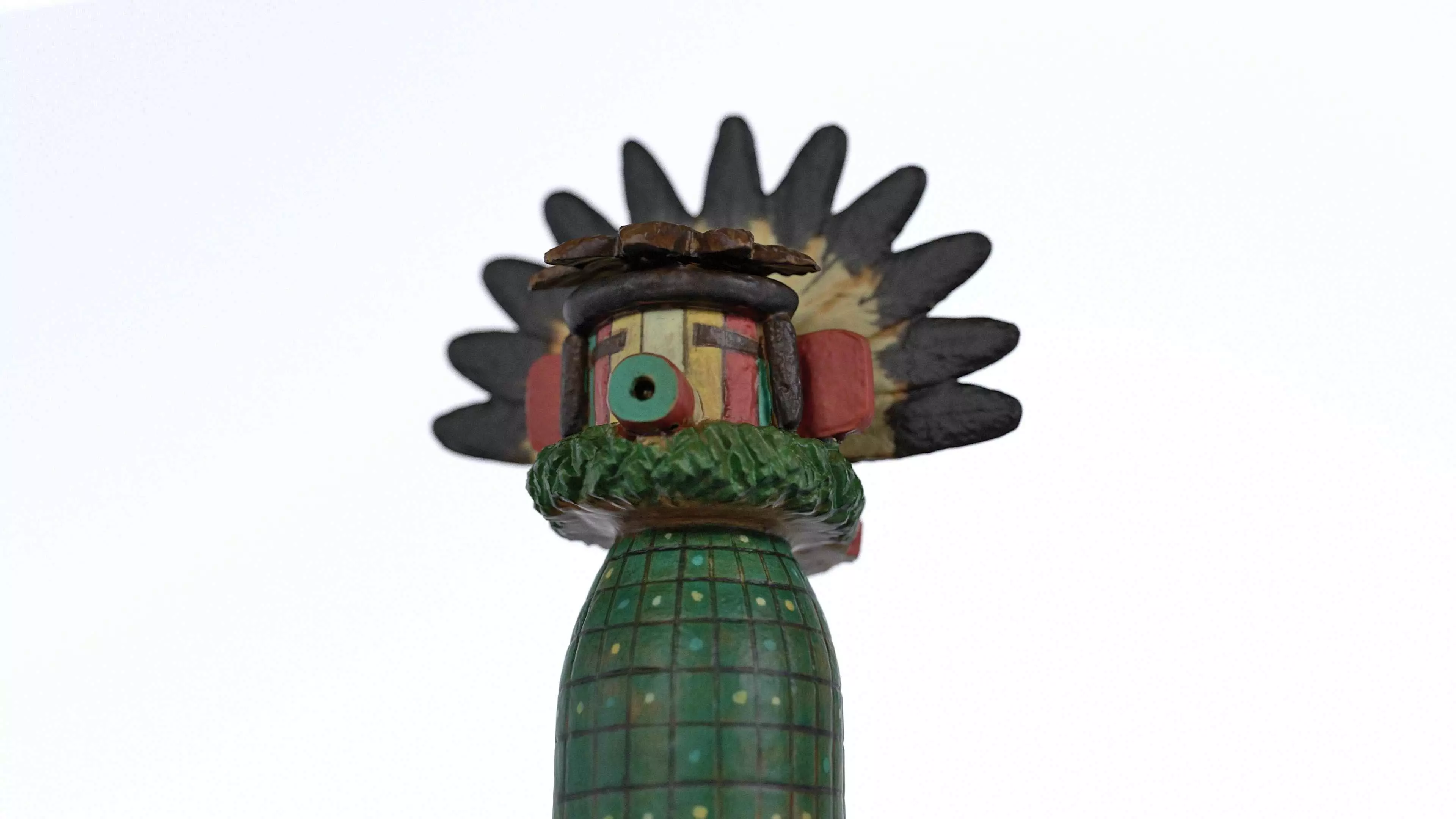 Kachina Doll 001 Low-poly 3D model_0