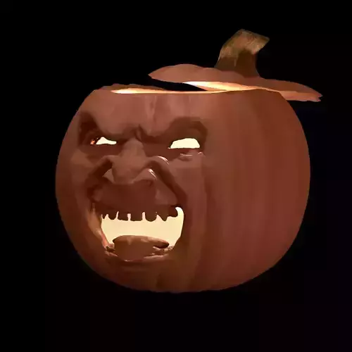 Demon Jack-O-Lantern
