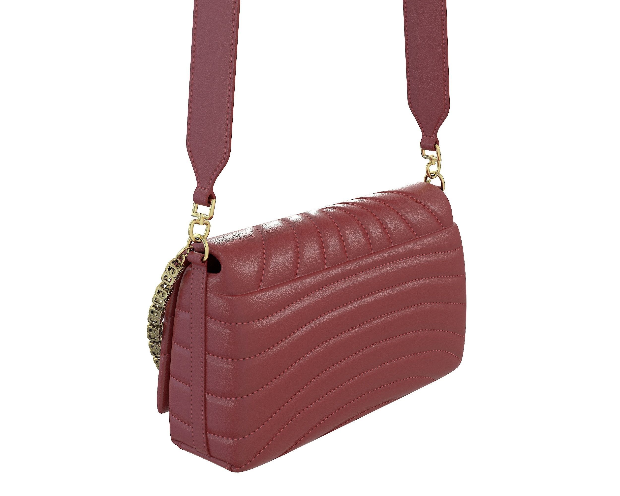 Givenchy Small 4G Soft Bag Low-poly 3D model_9