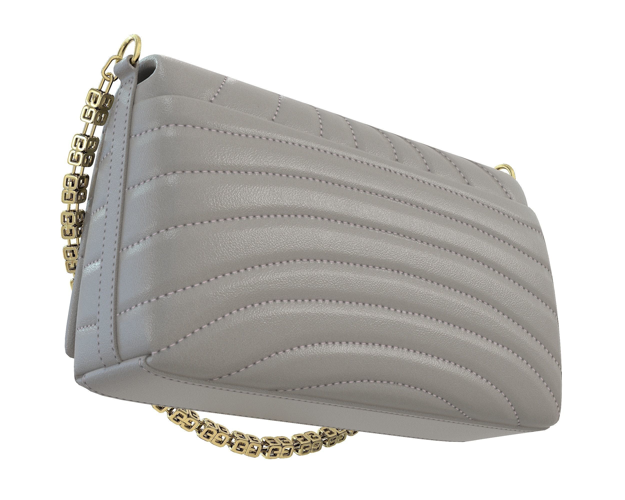 Givenchy Small 4G Soft Bag Low-poly 3D model_13