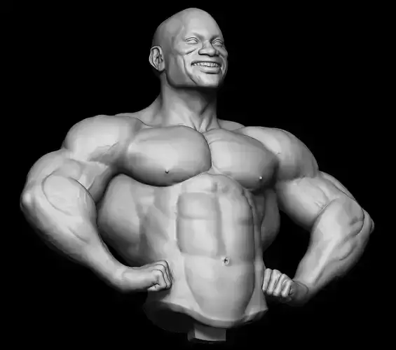 Dexter Jackson Anatomy Study 3D print model