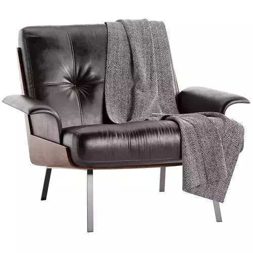 Daiki Armchair by MINOTTI 3D model