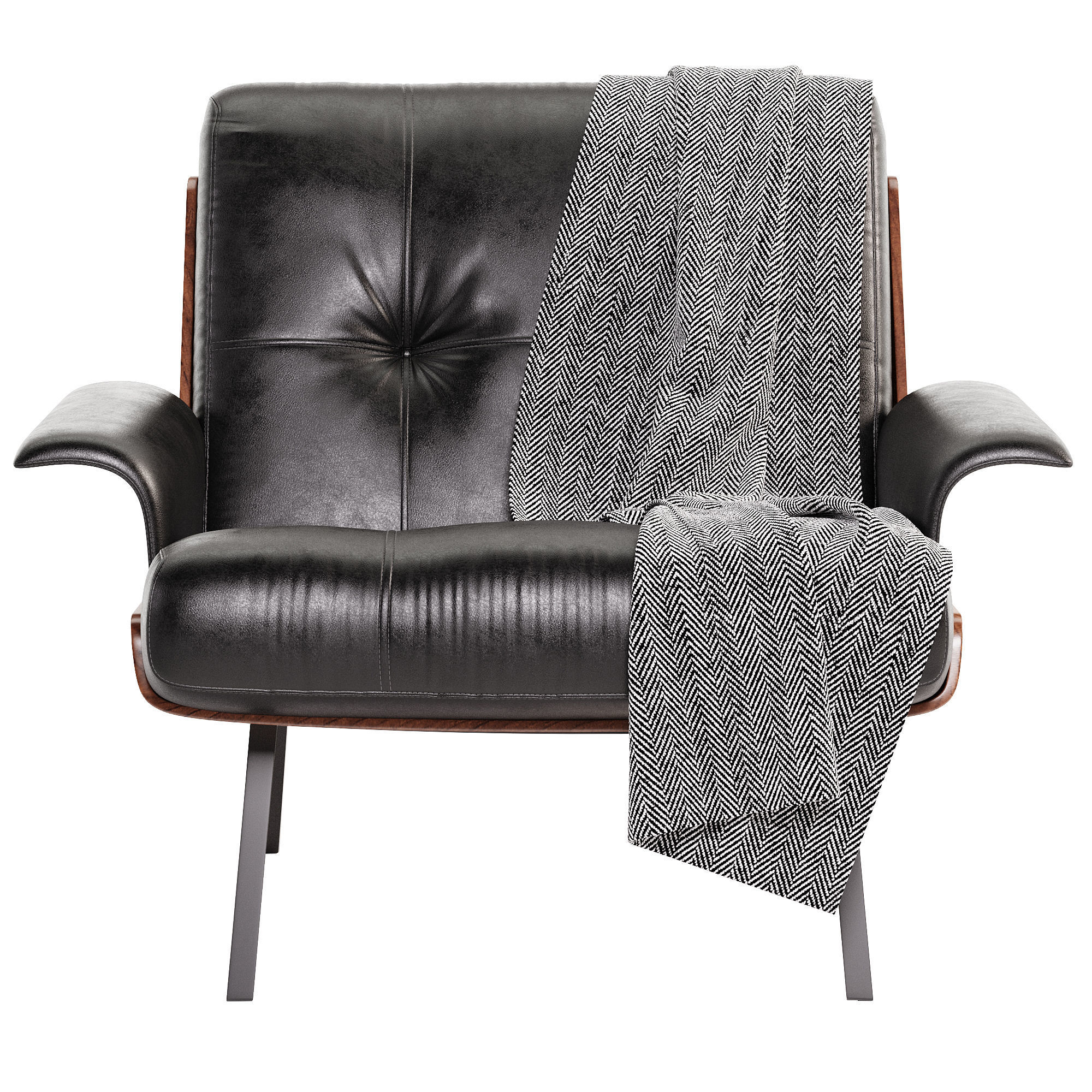 Daiki Armchair by MINOTTI 3D model_1