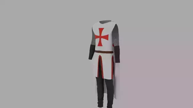  Templar Knight Costume