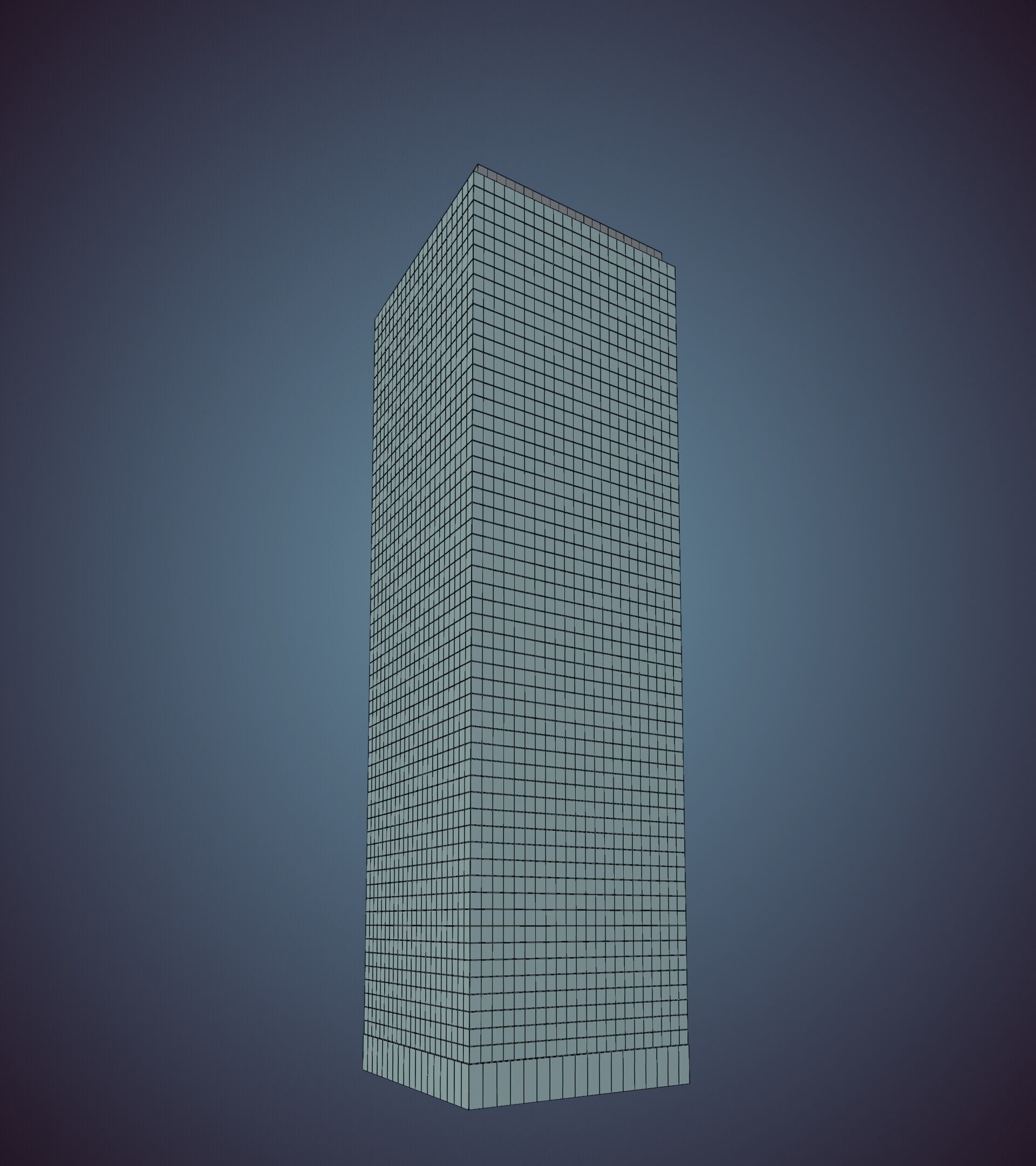 Parametric Building 1a1 3D model_42