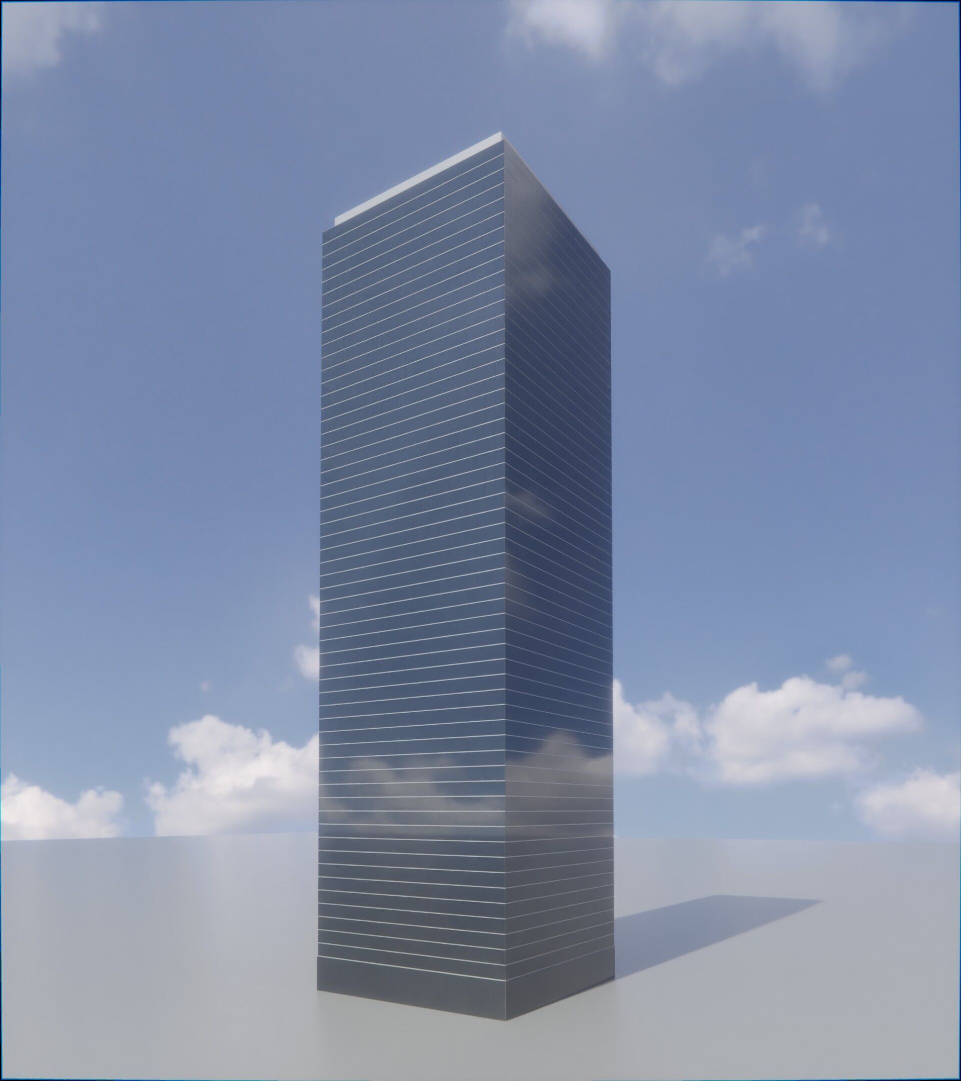 Parametric Building 1a1 3D model_3