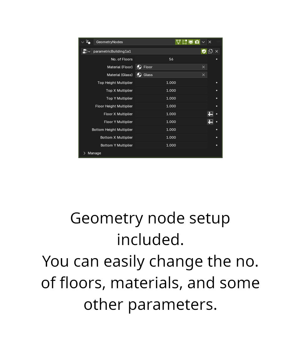 Parametric Building 1a1 3D model_27