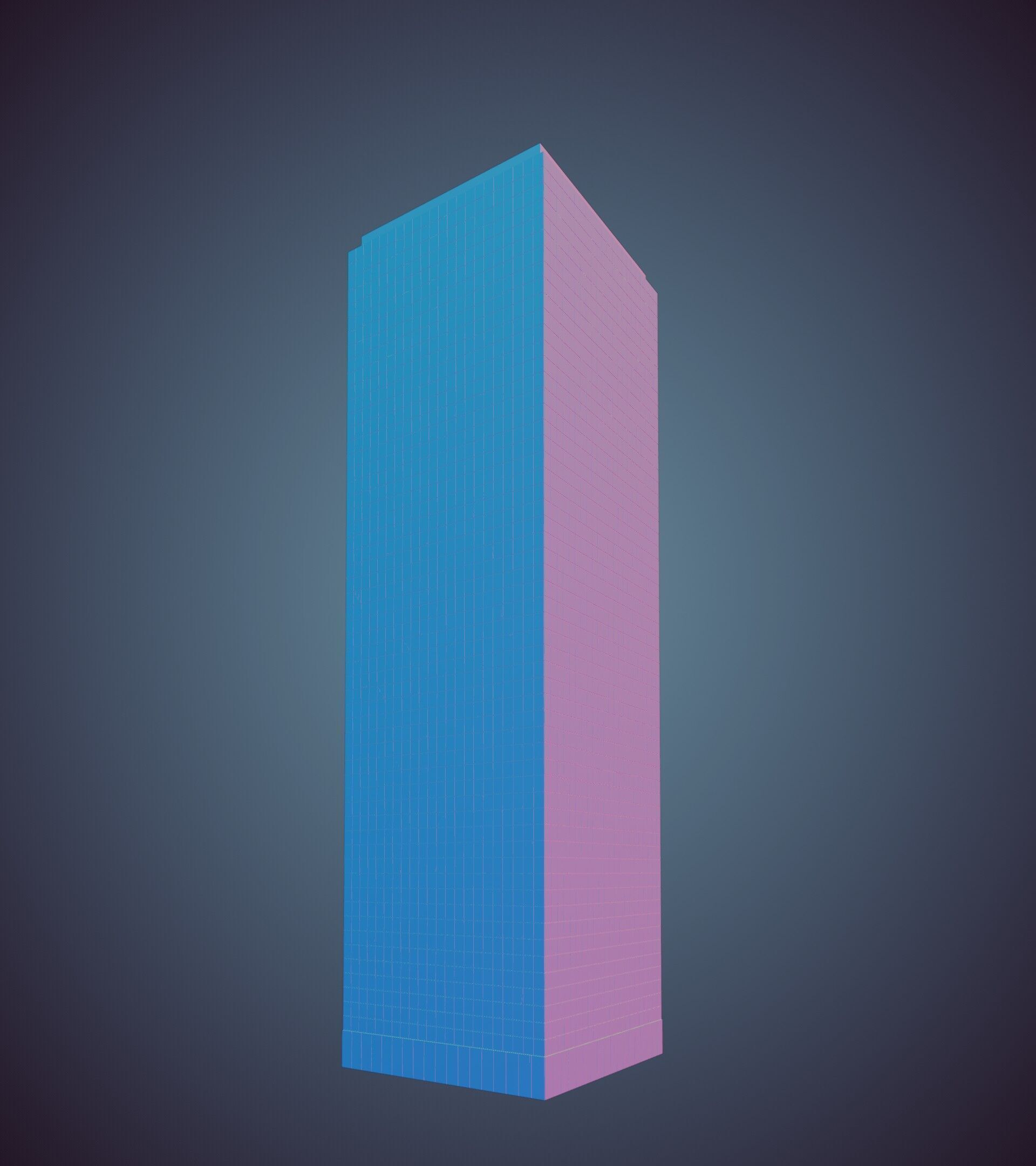 Parametric Building 1a1 3D model_30