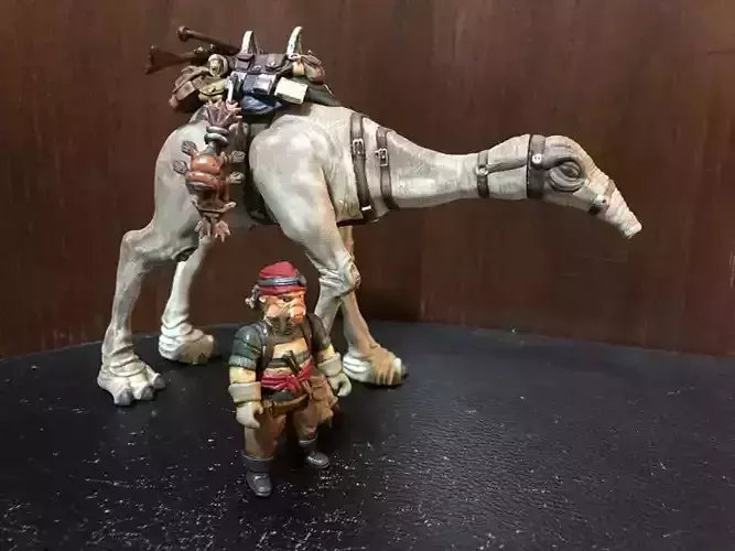 Articulated Eopie 3D print model