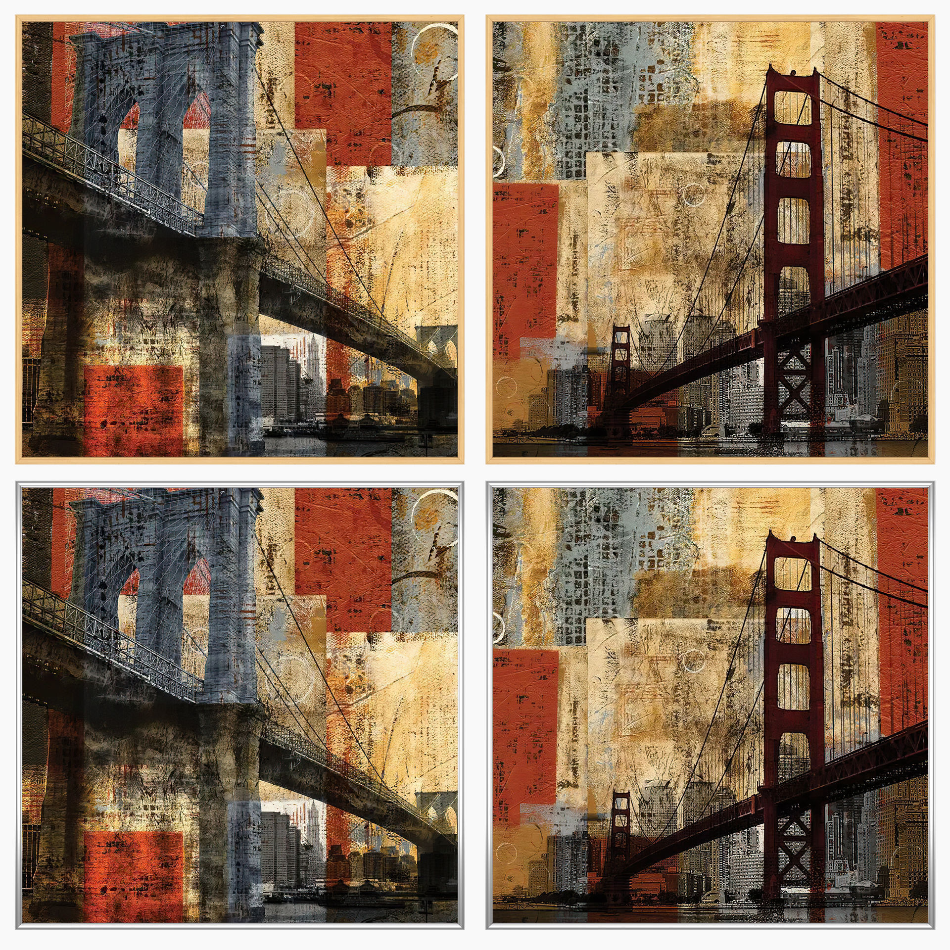 Wall Art Set 3811 3D model_2