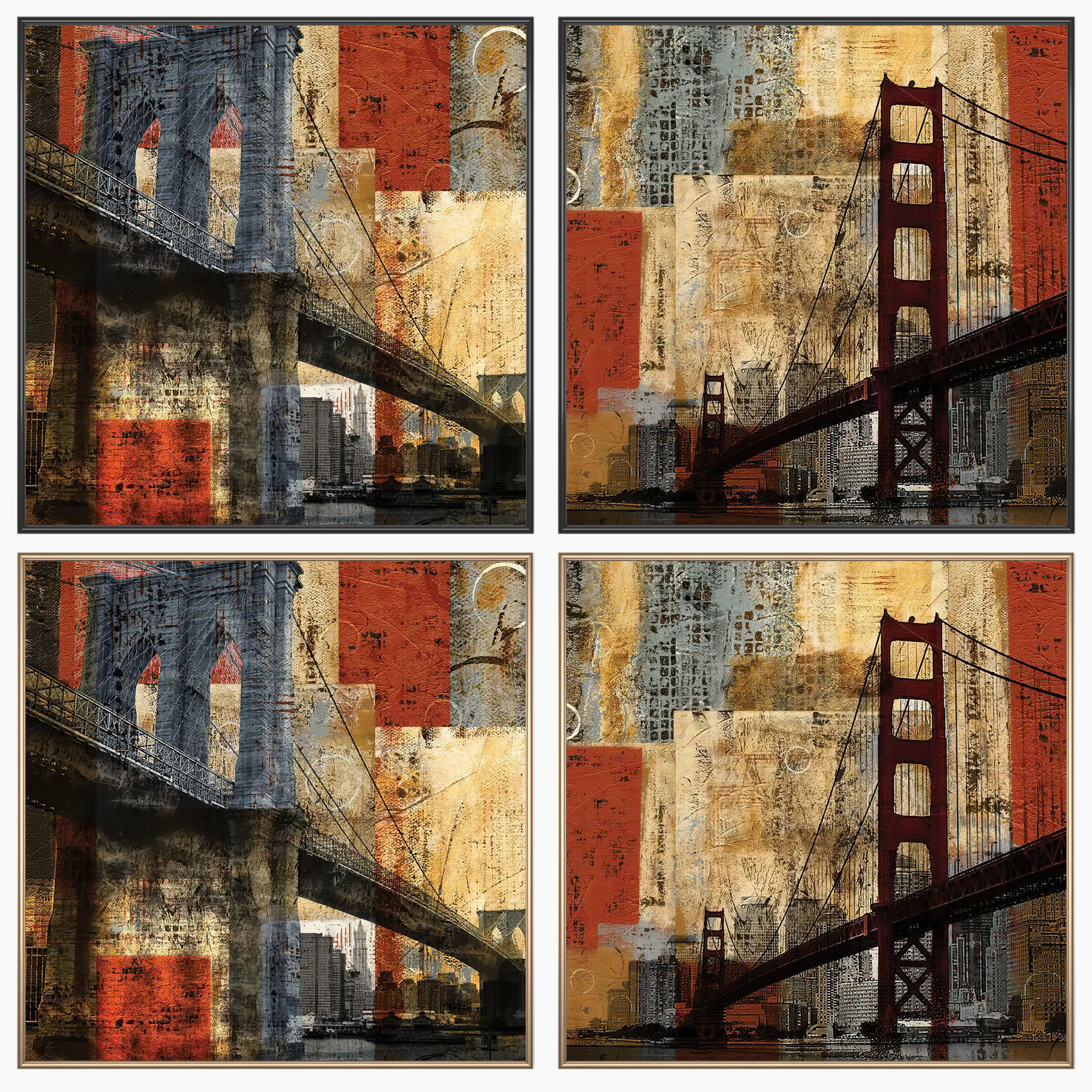 Wall Art Set 3811 3D model_1