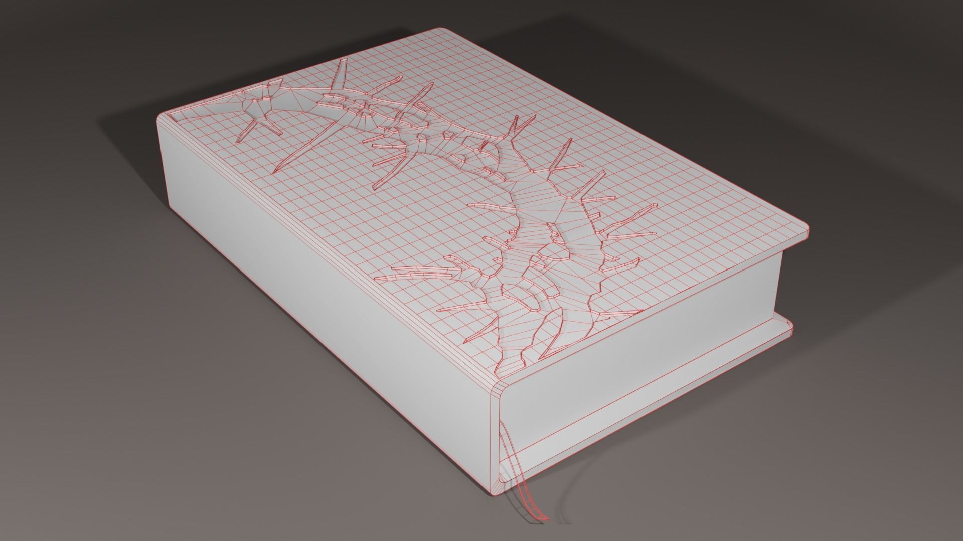 bible with cover Free 3D model_2