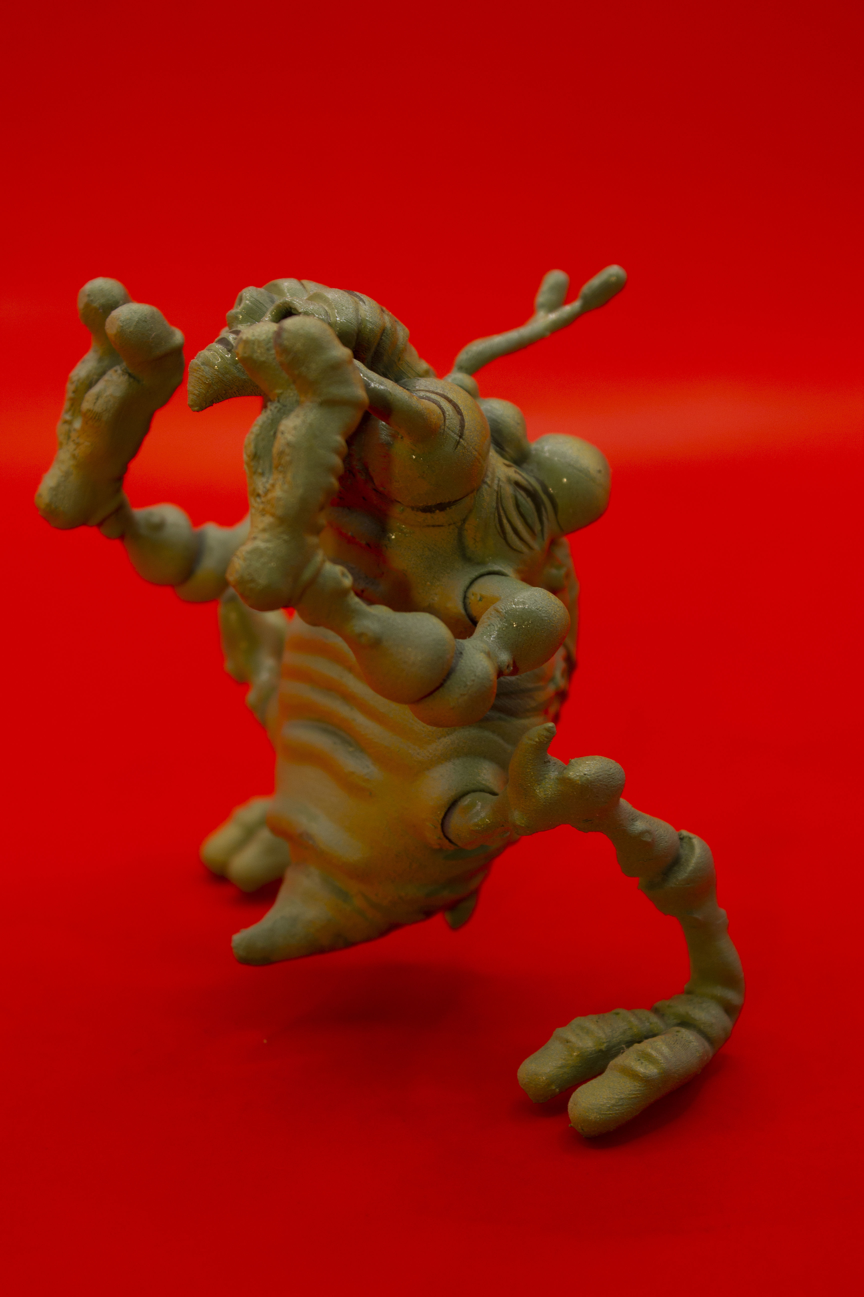 Articulated Ghhk dejarik character  3D print model_2