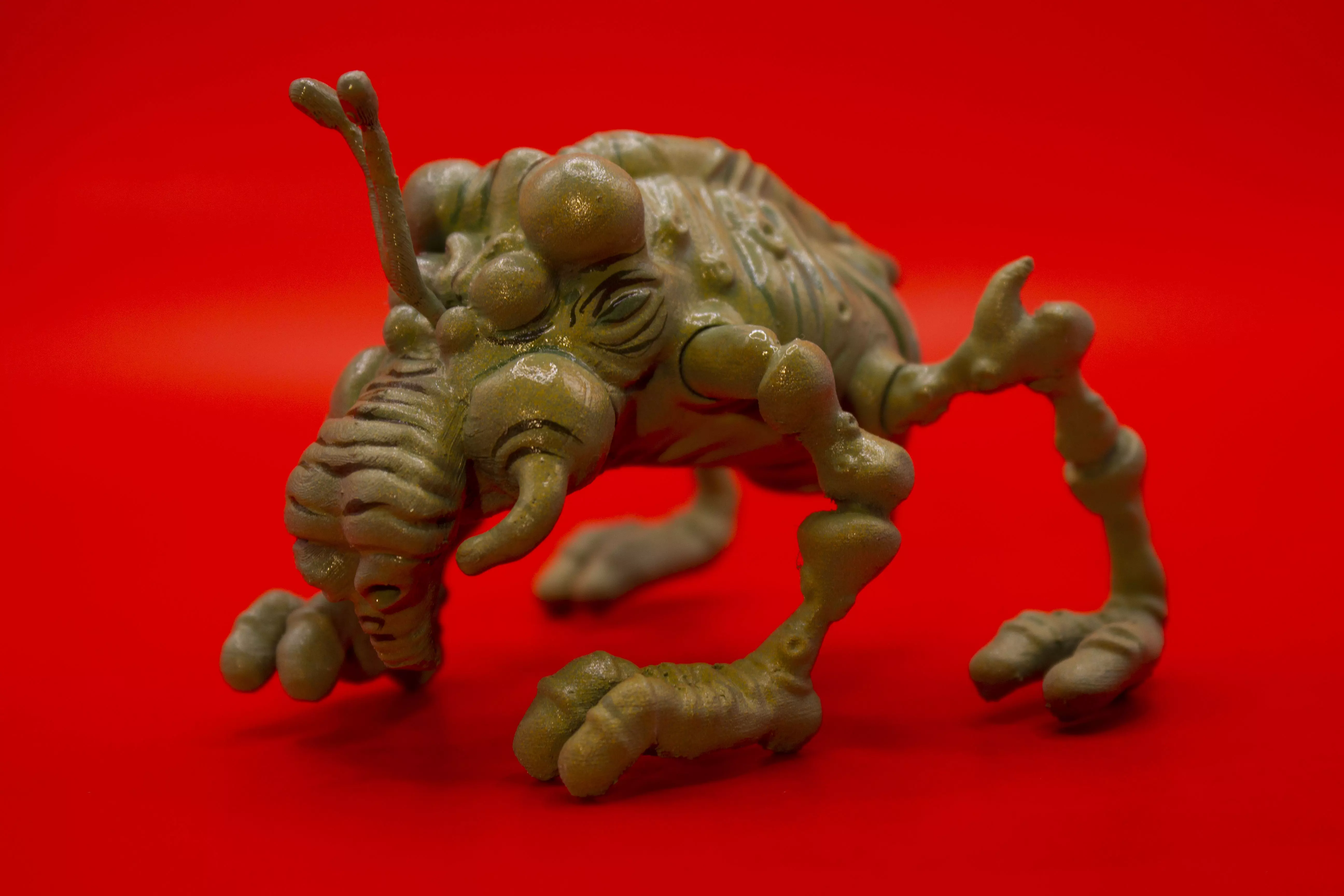 Articulated Ghhk dejarik character  3D print model_0