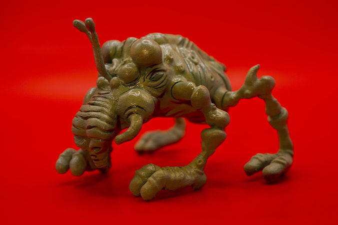 Articulated Ghhk dejarik character  3D print model