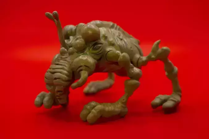 Articulated Ghhk dejarik character 