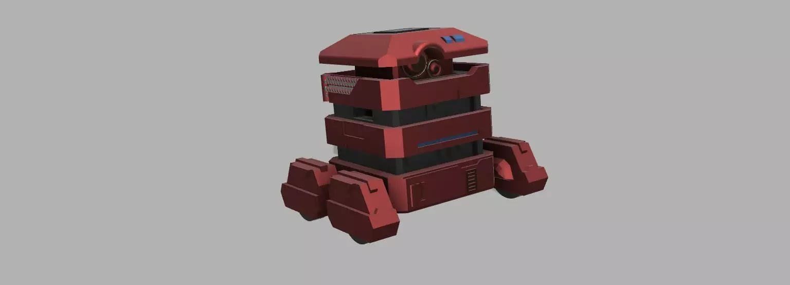 Andor B2EMO droid 3D print model_0