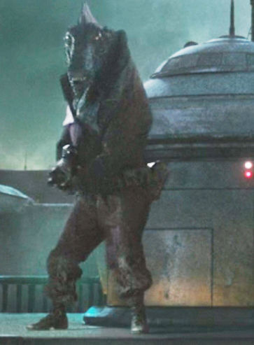 Jointed dinosaur bounty hunter -obiwan kenobi 3D print model_5