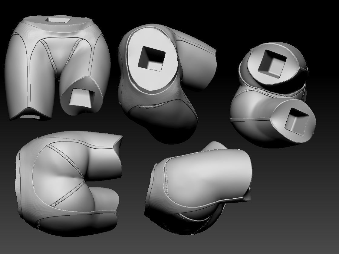 GIRL AND CHRISTMAS TREE 3D print model_5