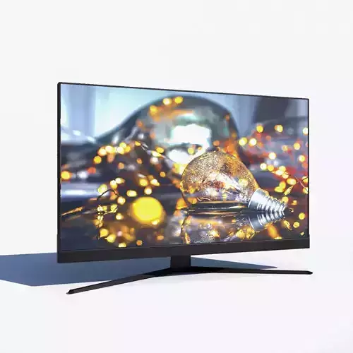 Low-poly Computer Monitor by Nikdox Low-poly 3D model