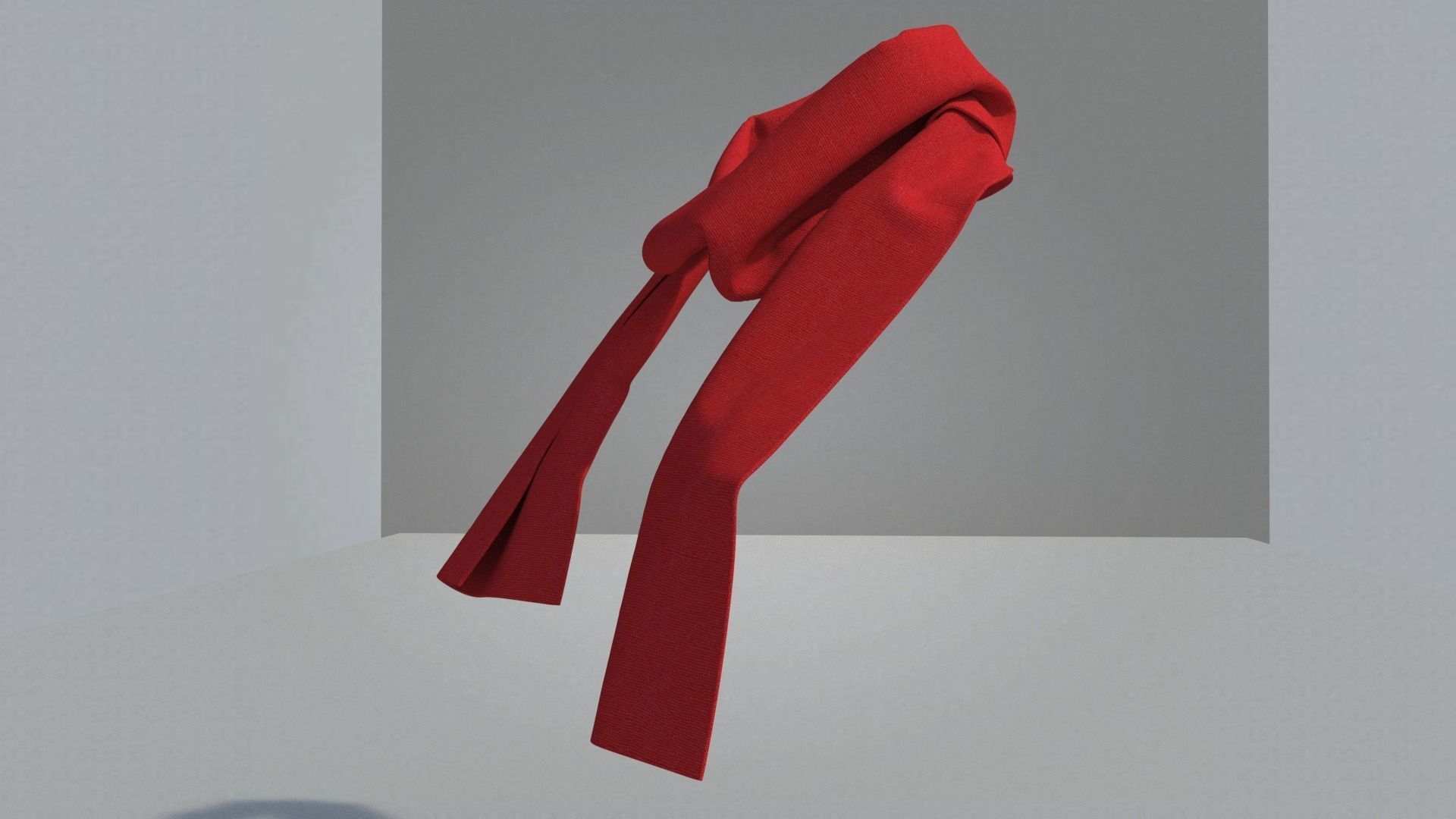 Scarf 3D Model 3D model_1