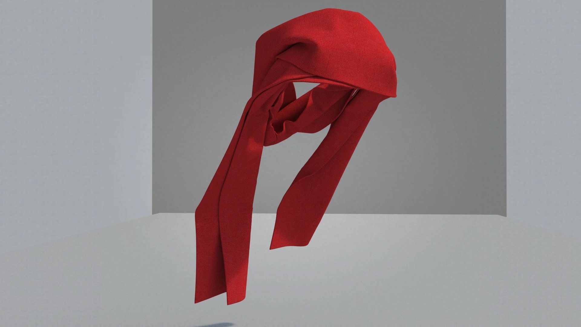 Scarf 3D Model 3D model_3