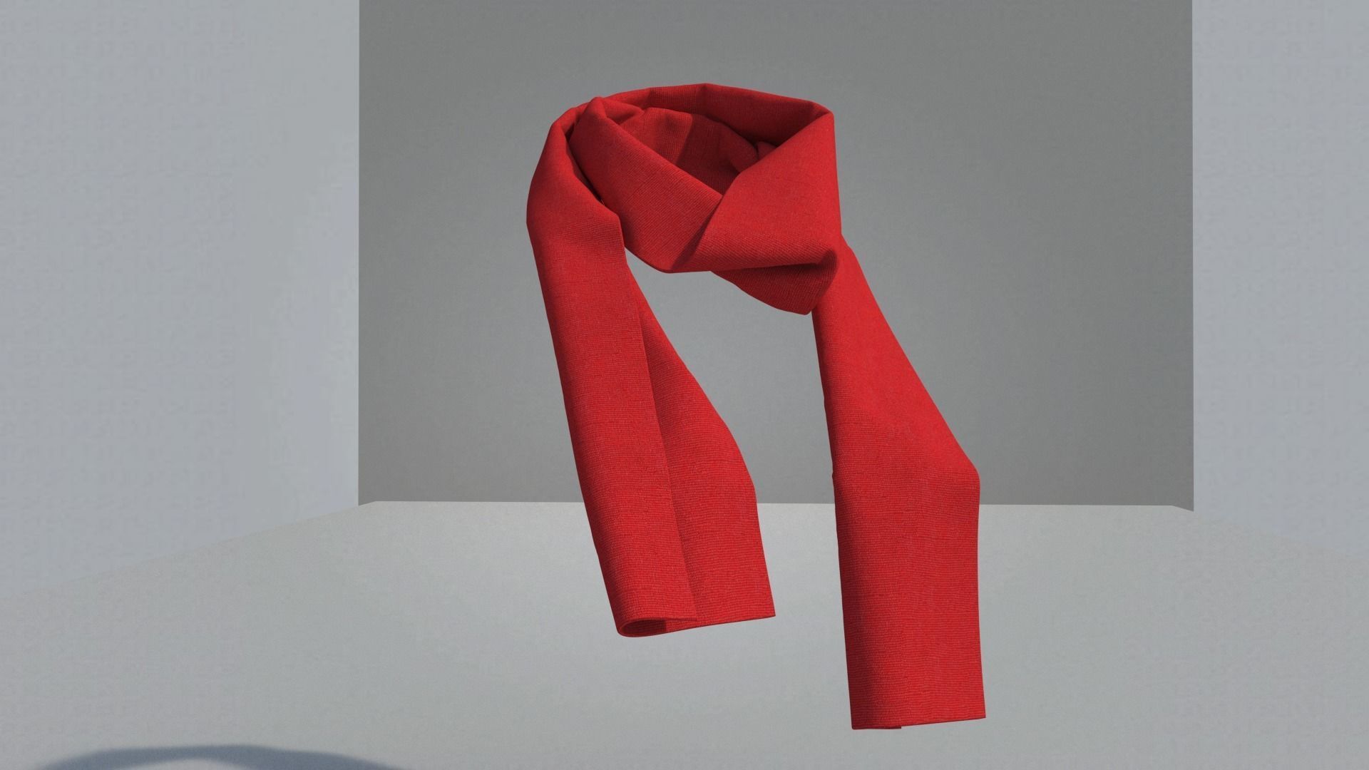 Scarf 3D Model 3D model_6