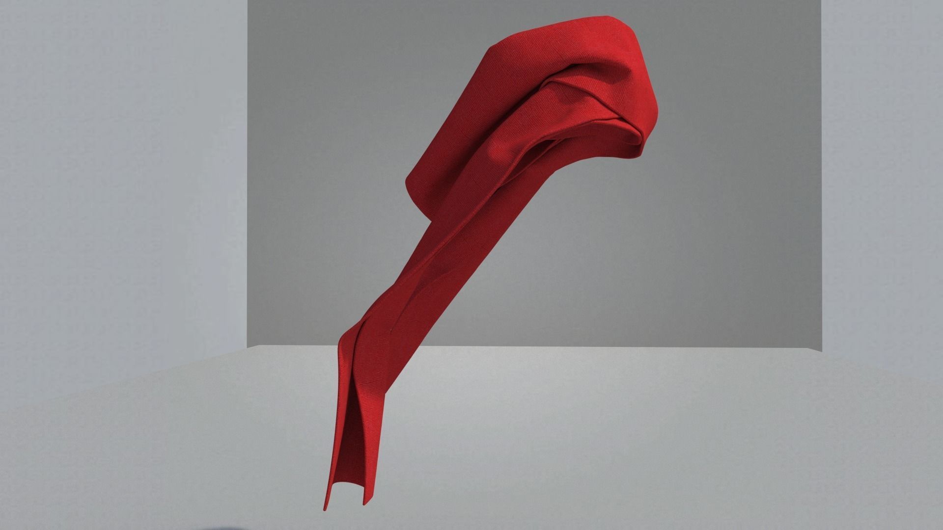 Scarf 3D Model 3D model_2