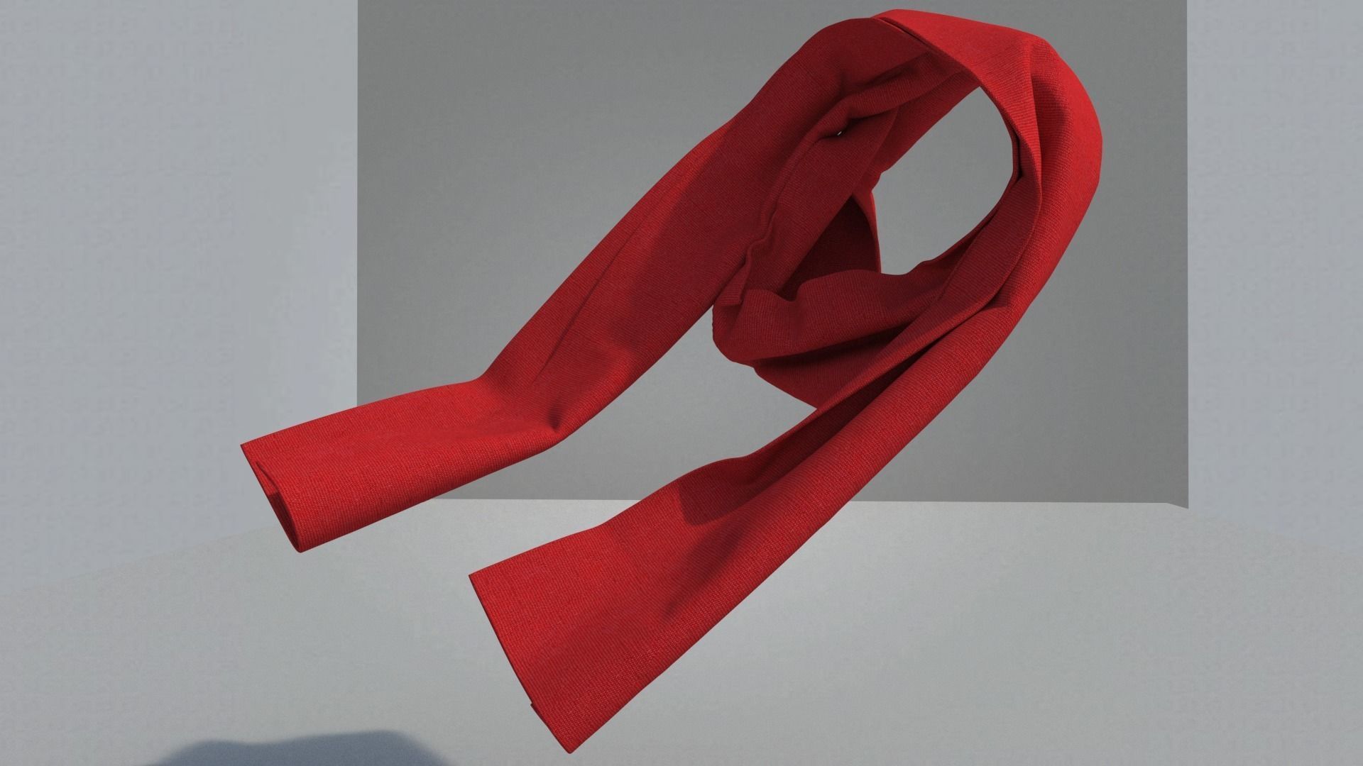 Scarf 3D Model 3D model_8