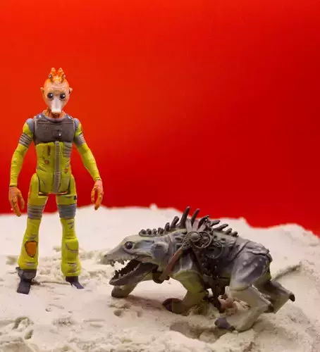 Articulated slave Rodian 