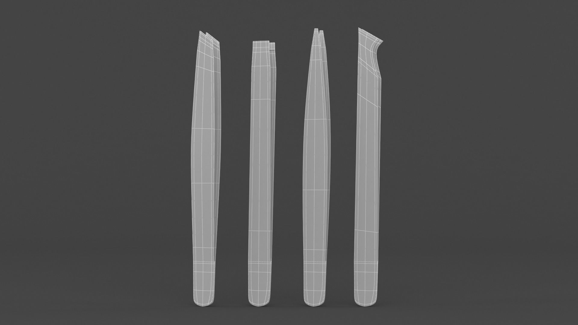 Tweezers pen 3D model_9