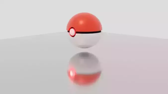 Pokemon Ball Free 3D model