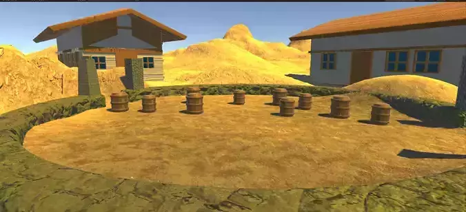 mini game map - Party game map Free low-poly 3D model