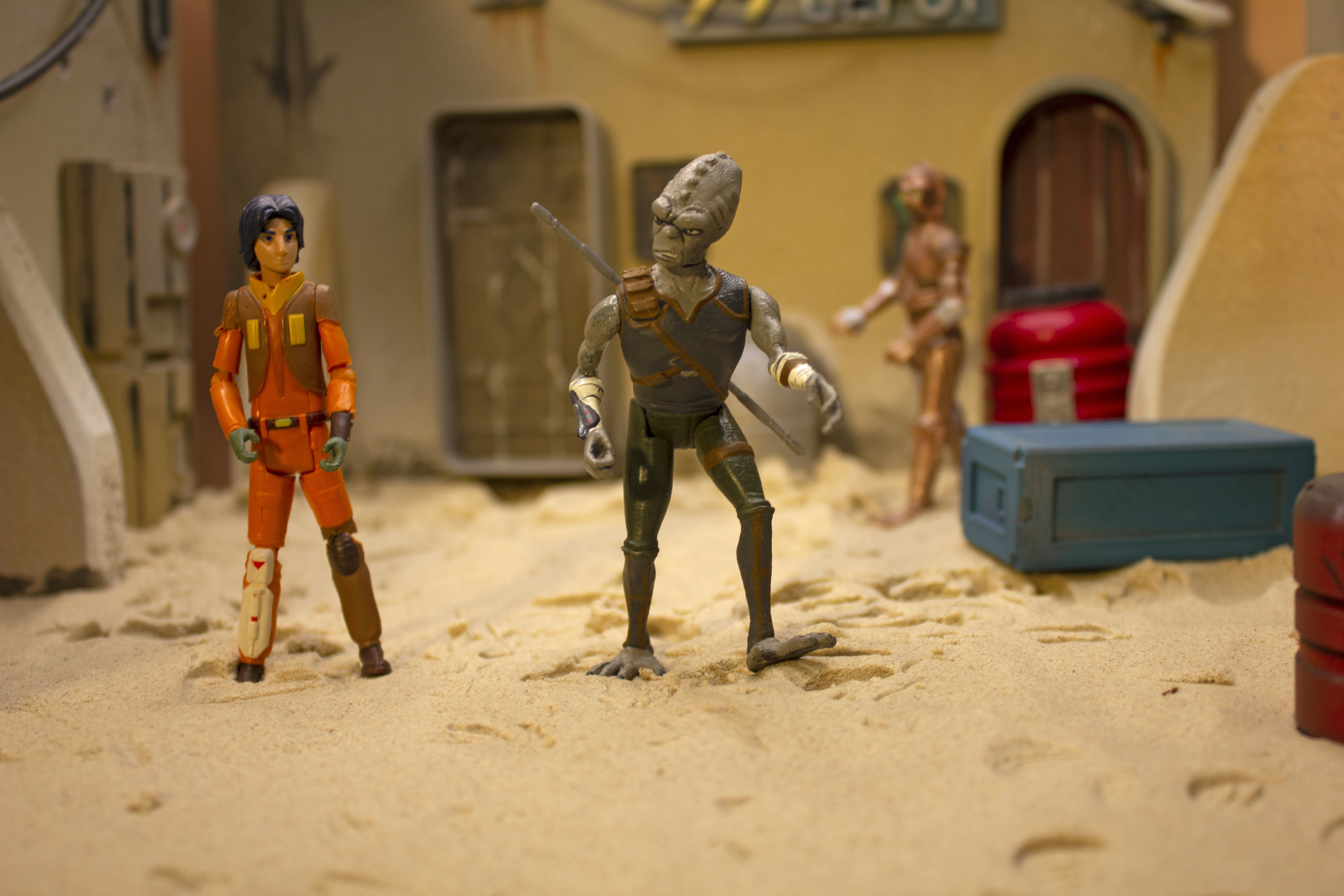 articulated  Noghri Hunter Rukh 3D print model_4