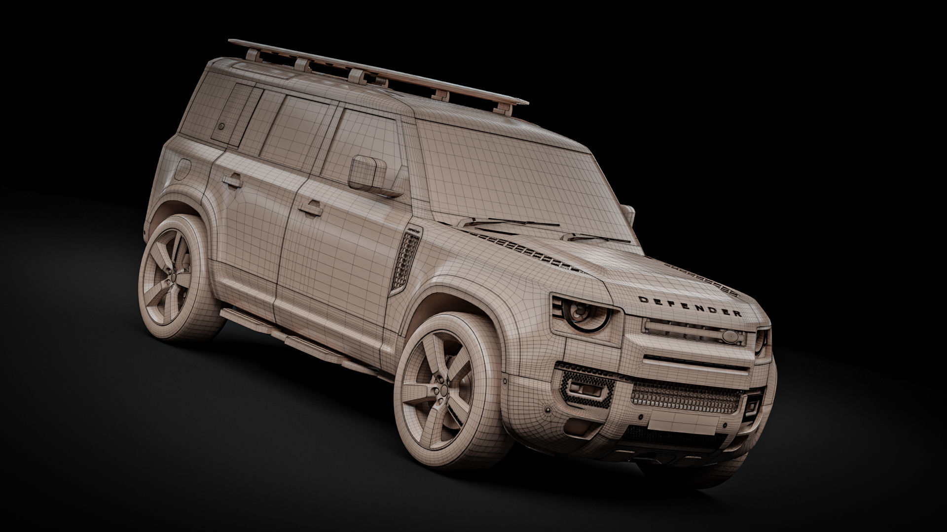 Land Rover Defender 110 2021 3D model_24