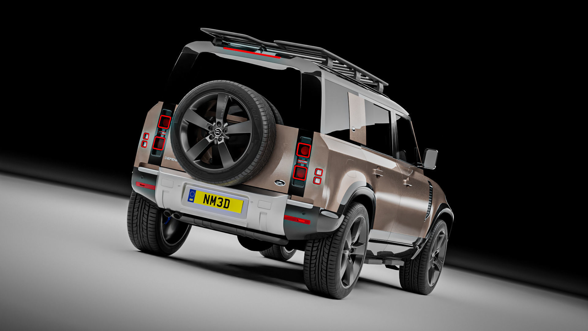 Land Rover Defender 110 2021 3D model_8