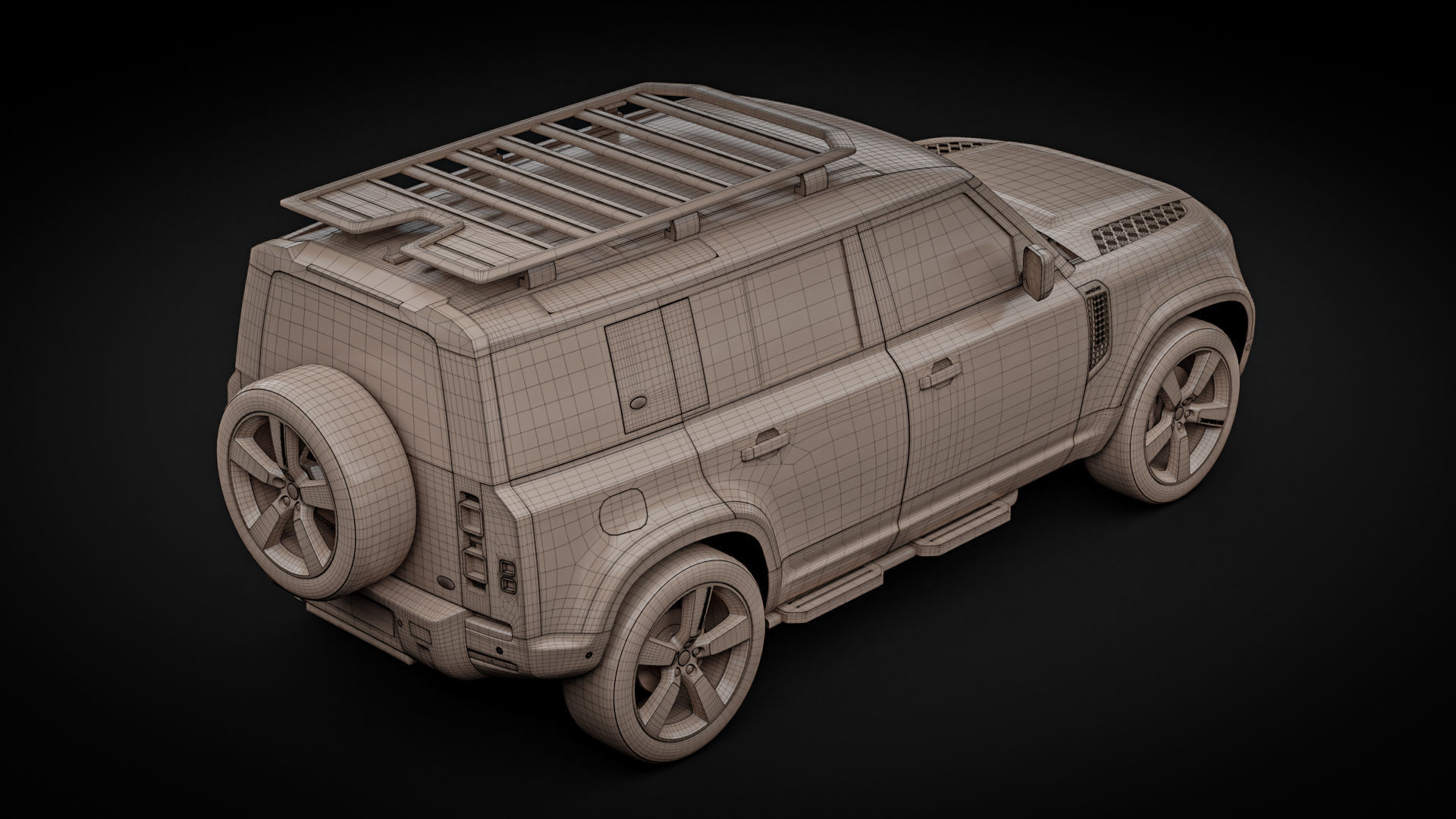 Land Rover Defender 110 2021 3D model_35