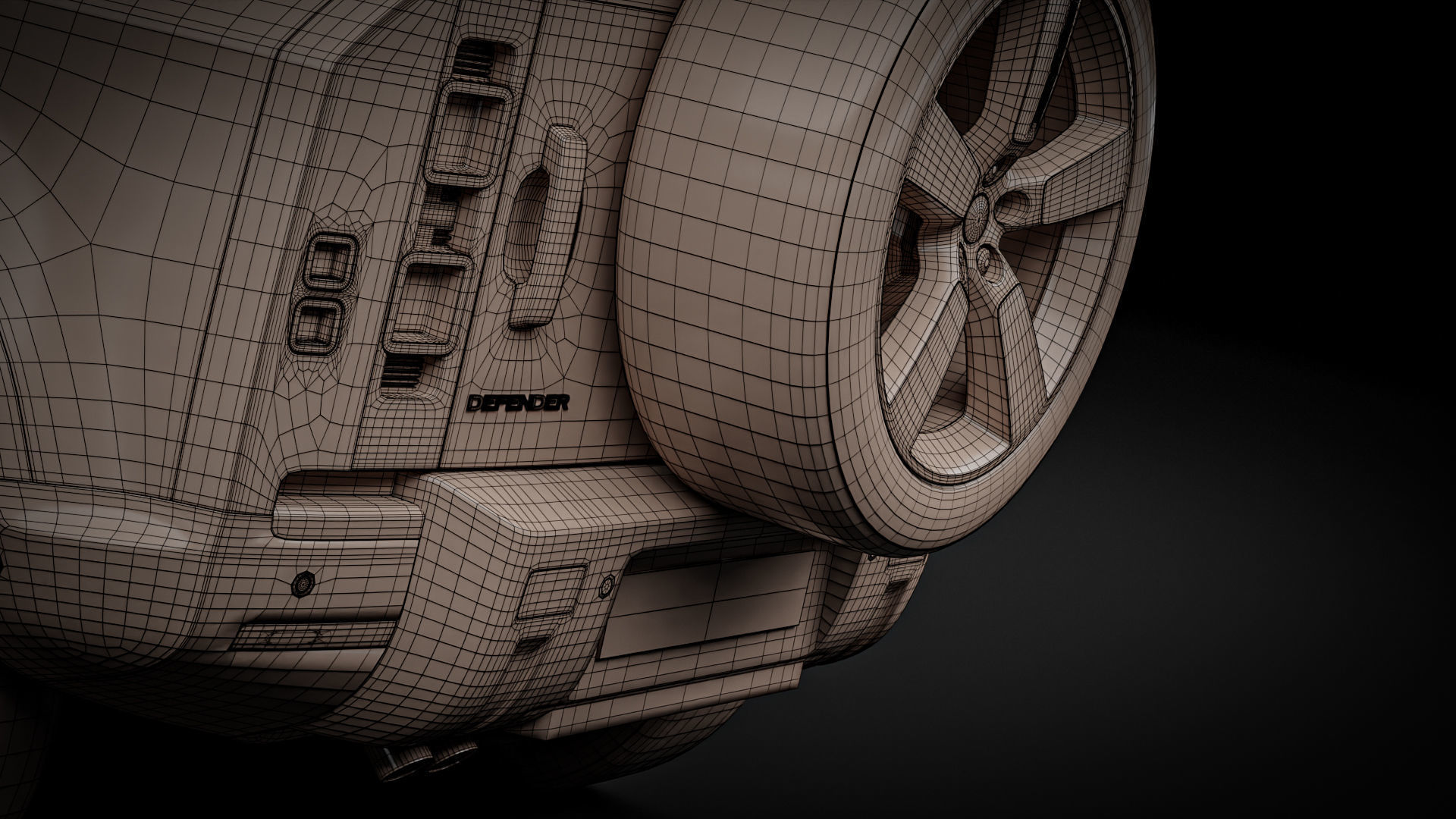 Land Rover Defender 110 2021 3D model_29